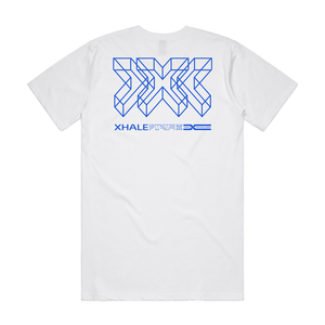 Xhale Contruct Tee White Back