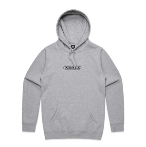 Xhale Eternal Grey Hoodie Layflat