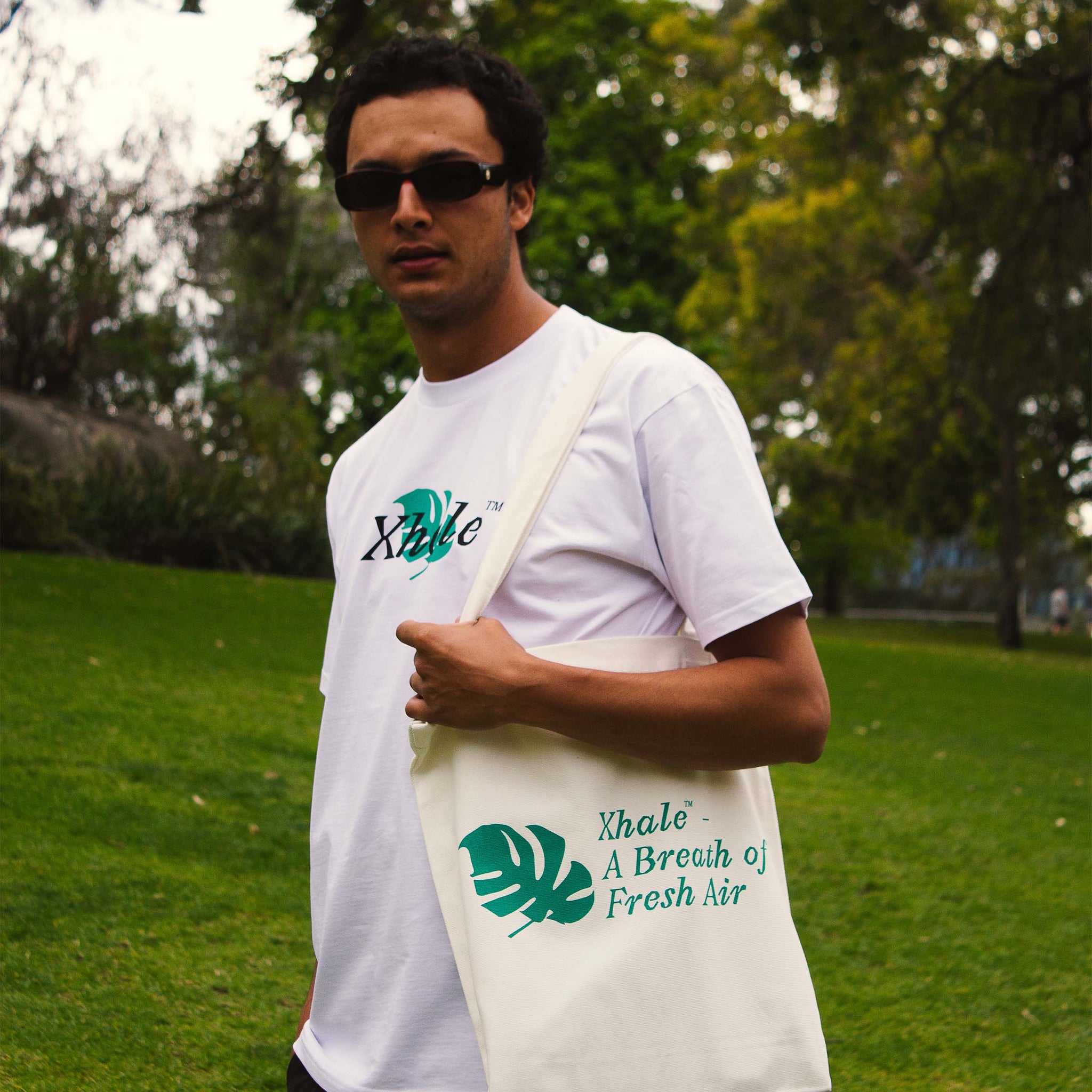 Xhale Breath of Fresh Air Tote Model