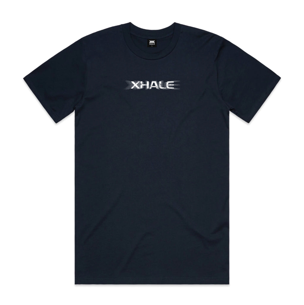 Xhale Phasing Tee Navy