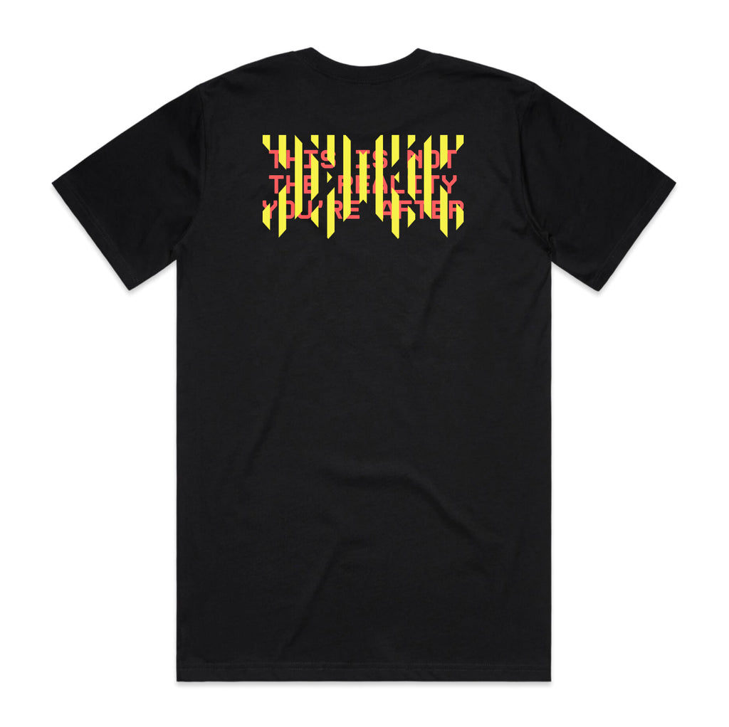 Xhale Reality Tee Black Back