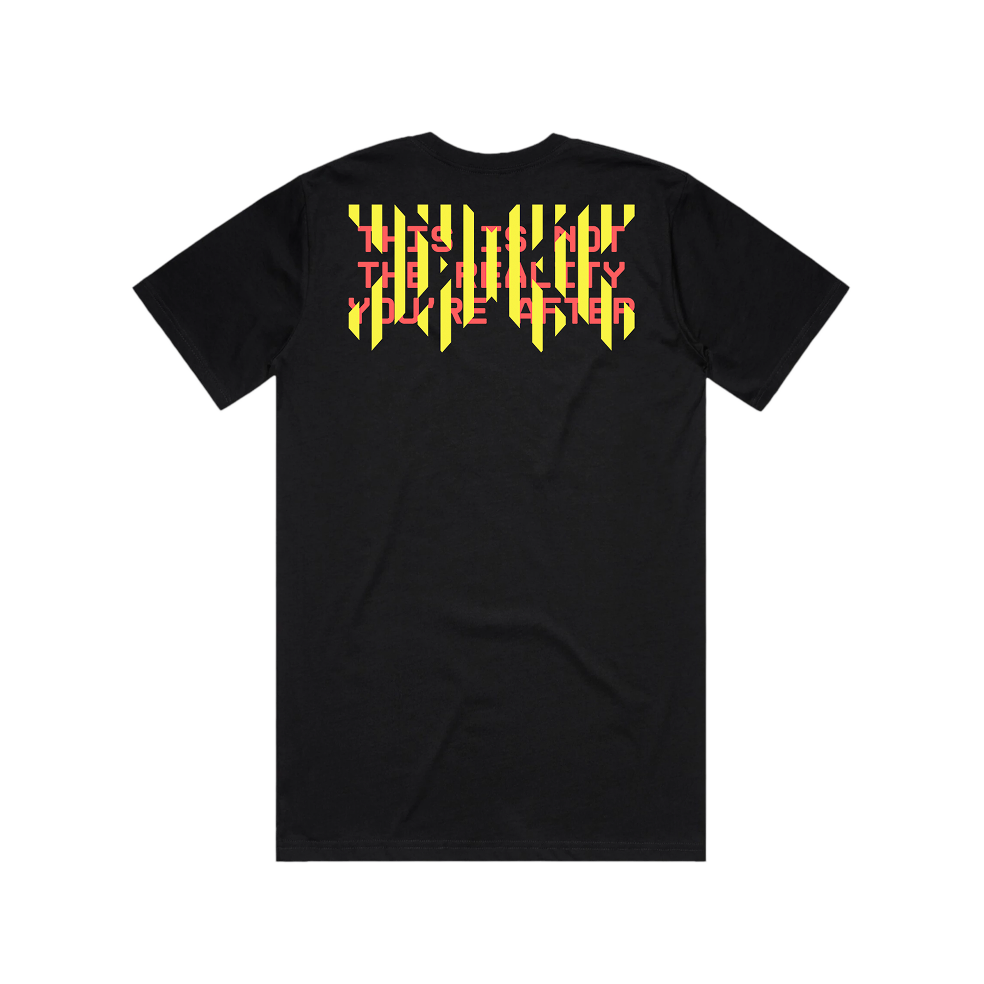 Xhale Reality Tee Black Back